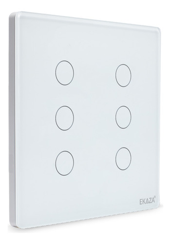 Ekaza Interruptor Inteligente Zigbee 3.0 4x4 6 Botões Alexa