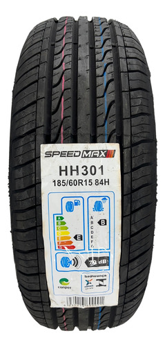 Kit 04 Pneus 185/60r15 Speedmax 84h Hh301 Onix Agile +brinde