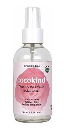 Cocokind Orgánica Rosewater Tónico Facial 4 Fl.oz./