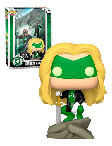 Funko Pop Linterna Verde 06 Black Canary Dceased Comic Cover