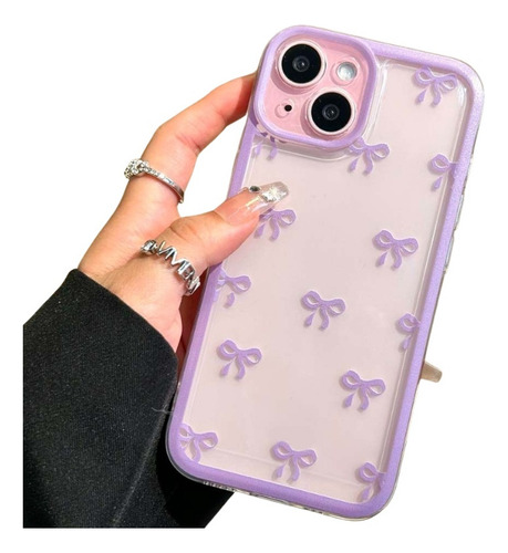 Hjq Funda Transparente Resistente Y Portátil For iPhone - Diseño De Cinta