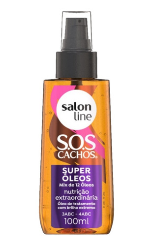 Salon Line Sos Cachos Súper Óleos Mix De 12 Óleos.nutricion 