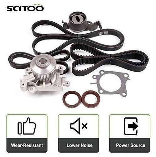 Kit De Correa Compatible Con Mitsubishi Lancer 2.0l Sohc 200