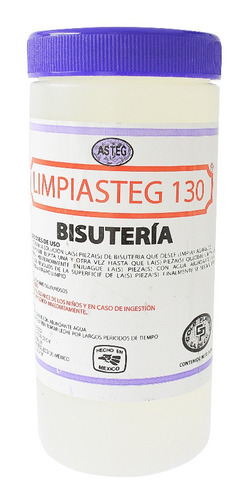 Líquido Limpiador Limpiasteg 130 Para Bisuteria 240 Ml