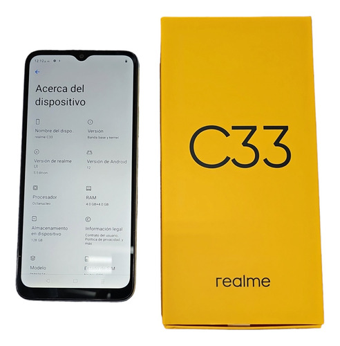 Celular Realme C33 4gb Ram 128gb Rom