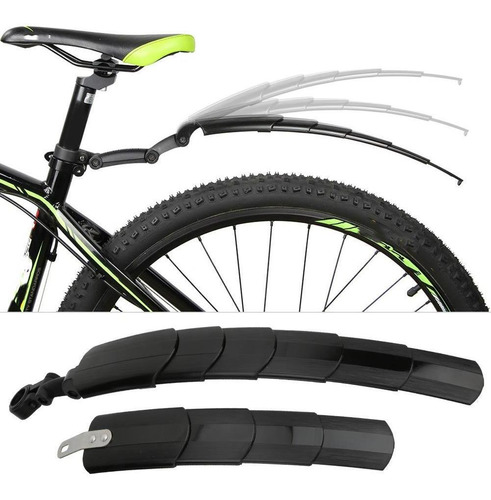 Mountain Bike Bicicleta para ciclismo Dianteira//Traseira Guarda-lama Fender conjunto cabe 20 22 24 26/"