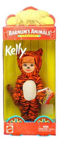 Barbie Kelly Barnum's Animals Crackers Jenny Tiger 2002
