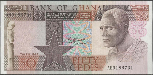 Ghana 50 Cedis 7 Feb 1979 P22a