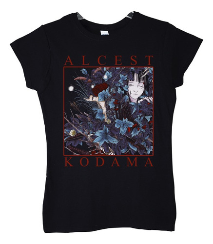 Polera Mujer Alcest Kodama Metal Abominatron