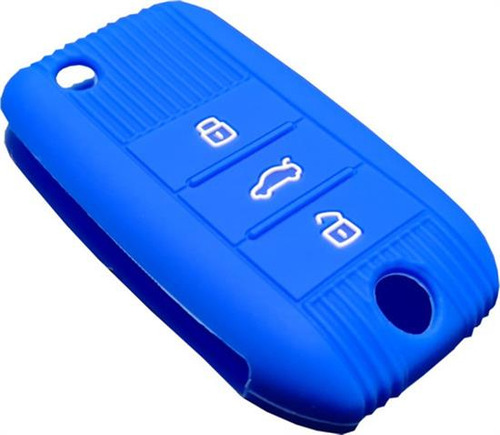 ` Funda De Silicona For Llave Espada De 3 Botones Mg Zs