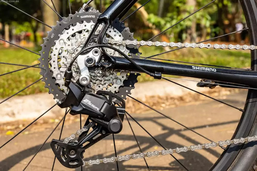 Cambio Trasero Shimano Essa U2000 8 Velocidades Bikepro Negro Medio