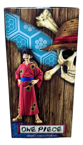 Figura Luffy Wano One Piece Bandai Banpresto.