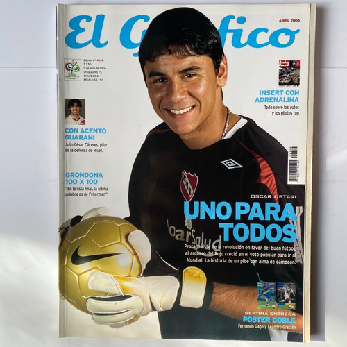 El Gráfico N° 4349  Revista Fútbol Argentino, Cb