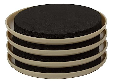 Deslizadores De Plstico Para Muebles Y Alfombras Duck, 4 Uni
