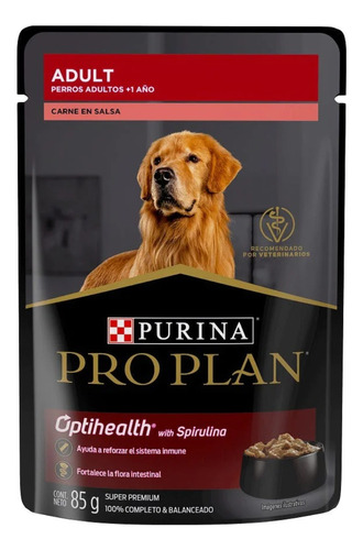 Sobre Proplan De Carne En Salsa Para Perro *** 48 Piezas ***