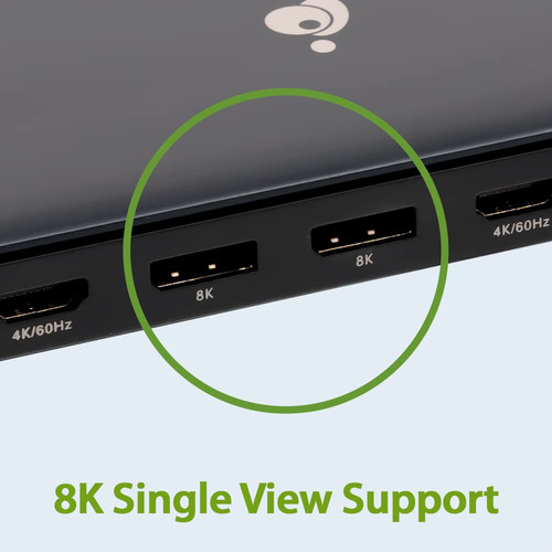 Estação De Acoplamento Iogear Dock Pro Thunderbolt 4/usb 4 8