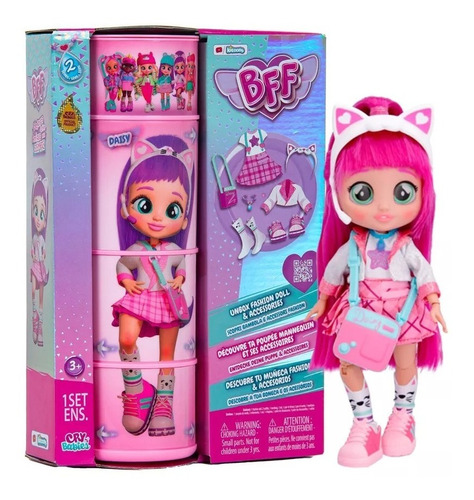 Muñeca Cry Babies Bff Daisy 8+ Sorpresas