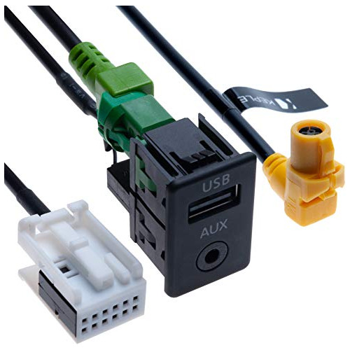 Interruptor Usb Aux Vehiculo Cable Conexion 4 Pin Arne 1