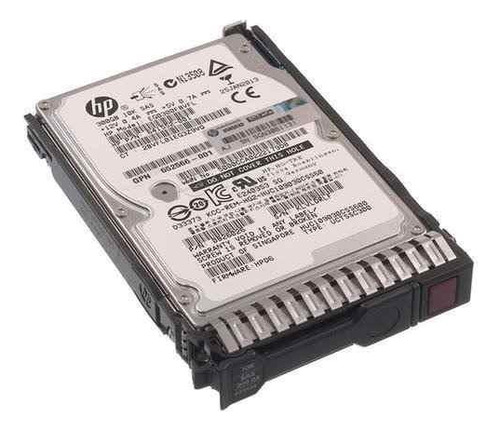 Disco Rigido Hp 597609-001 300gb 10k 6g Sas Sff (2.5 )