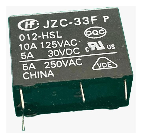 400x Rele Jzc-33f-012-hsl 12v 10amp 4 Terminais