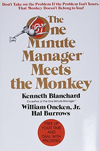 Libro The One Minute Manager Meets The Monkey-inglés, De Ken Blanchard. Editorial William Morrow & Company, Tapa Dura En Inglés