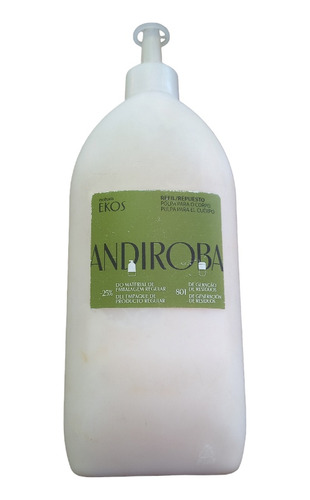 Repuesto Pulpa Corporal Andiroba, Ekos Natura 400ml