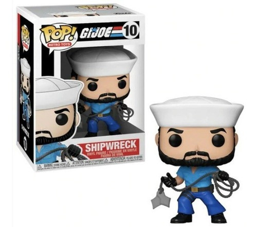 Funko Pop G.i.joe Shipwreck 10