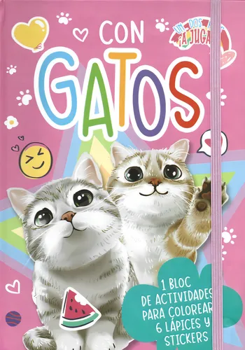 1 2 Pets ¡a Jugar! Con Gatos Editorial Concepto Tapa Dura En Español