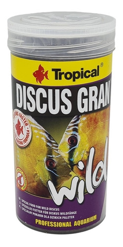 Alimento Para Pez Disco Tropical Discus Gran Wild 440 Gramos