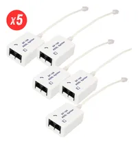Comprar 5 Unid Pack Filtro Adsl Splitter Telefono Internet Aba Punto