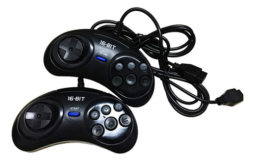 Controlador De Juego De 2 Piezas Para Sega Genesis Para Hand