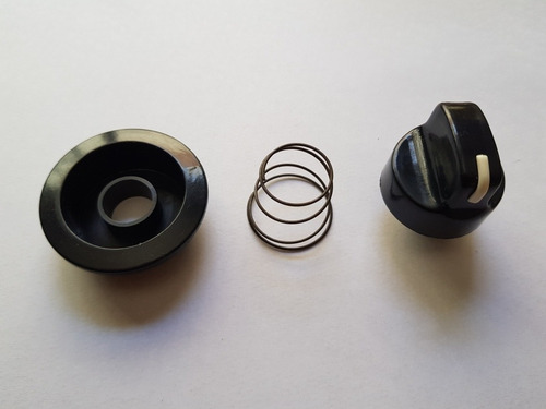 5 Perillas 6mm Originales Cocina Orbis 9500 9300 Gris Oscuro