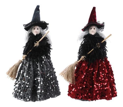Cj 02 Bruxas Dina E Dorothea 29cm - Halloween