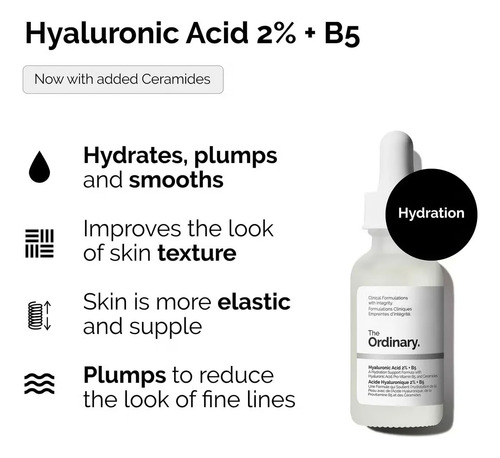 The Ordinary Cuidado Facial 30+ Niacinamida Ac Hialuronico