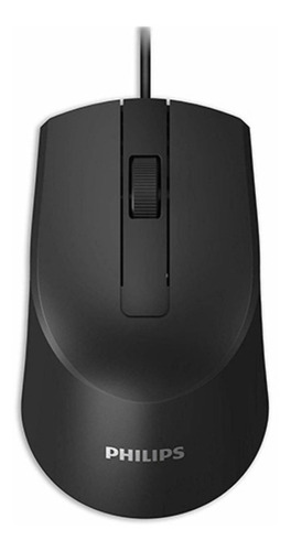 Mouse Usb Philips Spk7104 M104 Black - Revogames