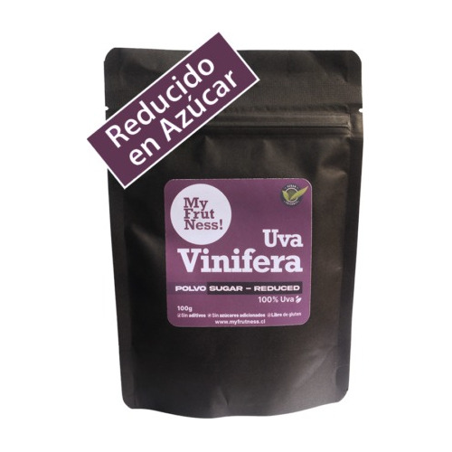 Uva Vinefera 100% En Polvo Sugar Reduced. 100g Agronewen.