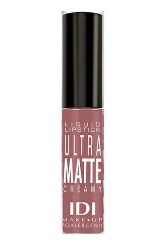 Idi Labial Liquido Ultra Matte Creamy Tono 19 Rich Plum X5g