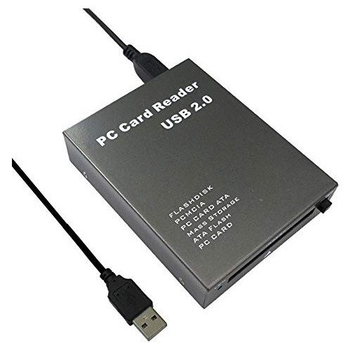 Lector De Tarjetas Pcmcia Usb 2.0, Gris