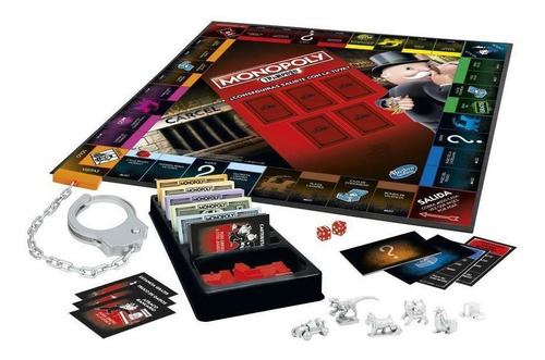 Imagen 3 de 7 de Juego de mesa Monopoly Tramposos Hasbro E1871