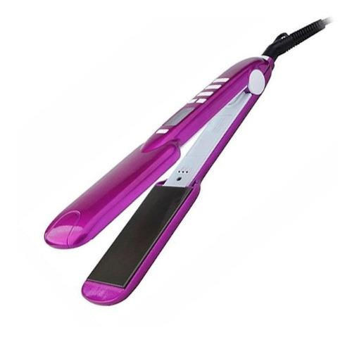 Imagen 3 de 5 de Planchita de pelo Vanta Titanium violeta 220V