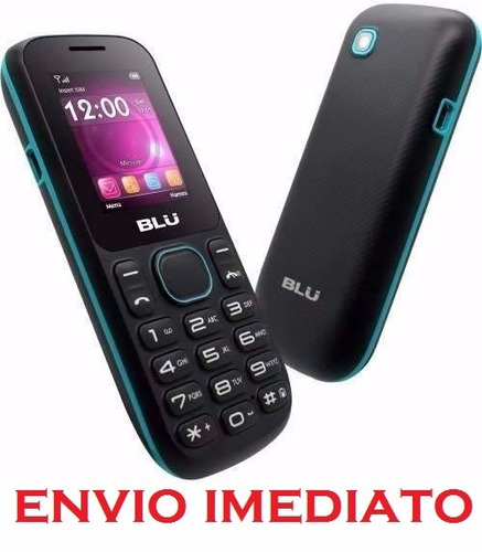 Celular Simples Blu Jenny 2 Chips Teclado Grande Para Idosos