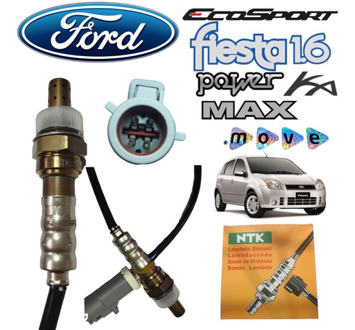 Sensor De Oxigeno Ford Fiesta Power Max Move Ecosport 1.6