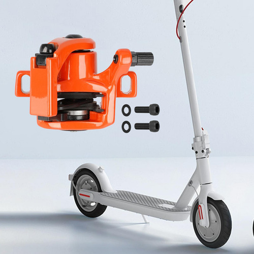 Freno De Disco Hidráulico De Bicicleta Izquierda Naranja