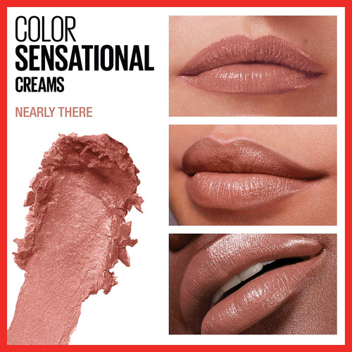 Lápiz Labial Maybelline Color Sensational Cream Finish