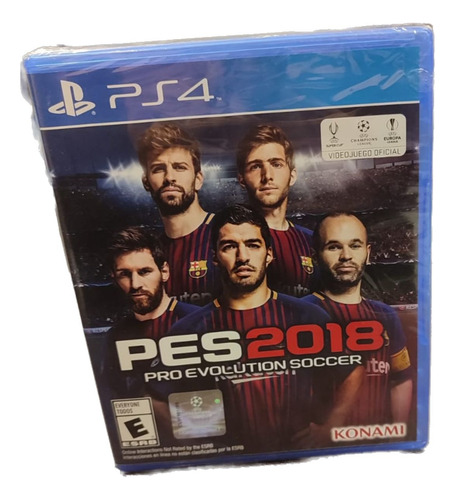 Pro Evolution Soccer 2018 Standard Edition Ps4 Físico