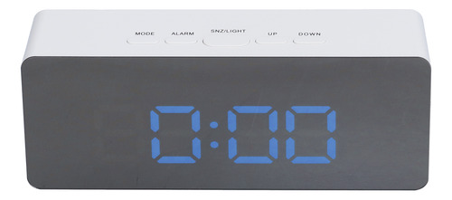 Reloj Despertador Con Espejo Led Reloj Digital Con Modo De