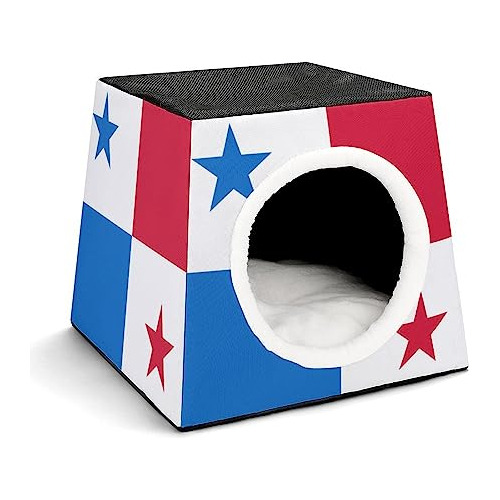 Panama Flag Dog House Cat Tent Durable Waterproof For Pet Sm