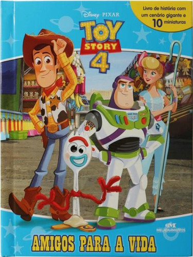 Toy Story 4: Amigos para a Vida, de Disney. Editora Melhoramentos, capa mole, edição 1ª edição - 2019 em português