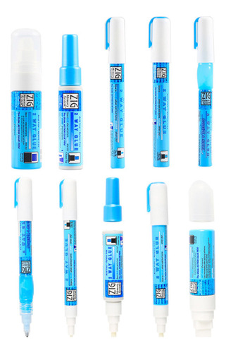 Lápiz Adhesivo (d) Way Glue Stick Pen Con Punta De Varios Ta