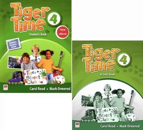 Tiger Time 4 - Student´s Book And Activity Book - Macmillan